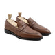Campania - Men's Brown Pebble Grain Leather Loafer