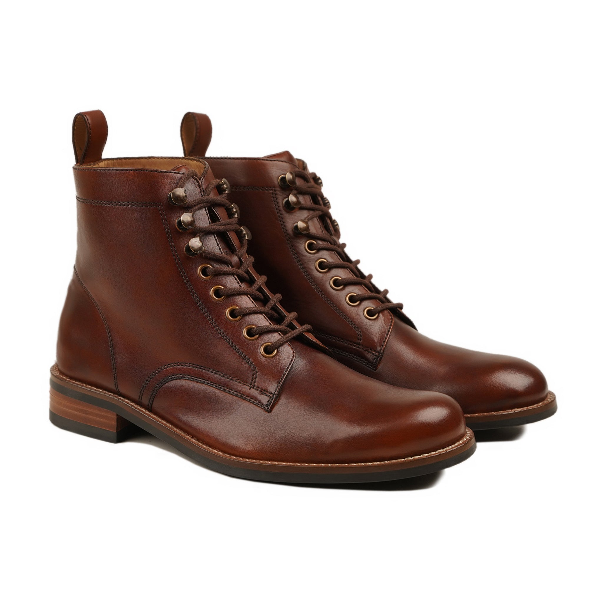 Ardis - Men's Brown Calf Leather Boot