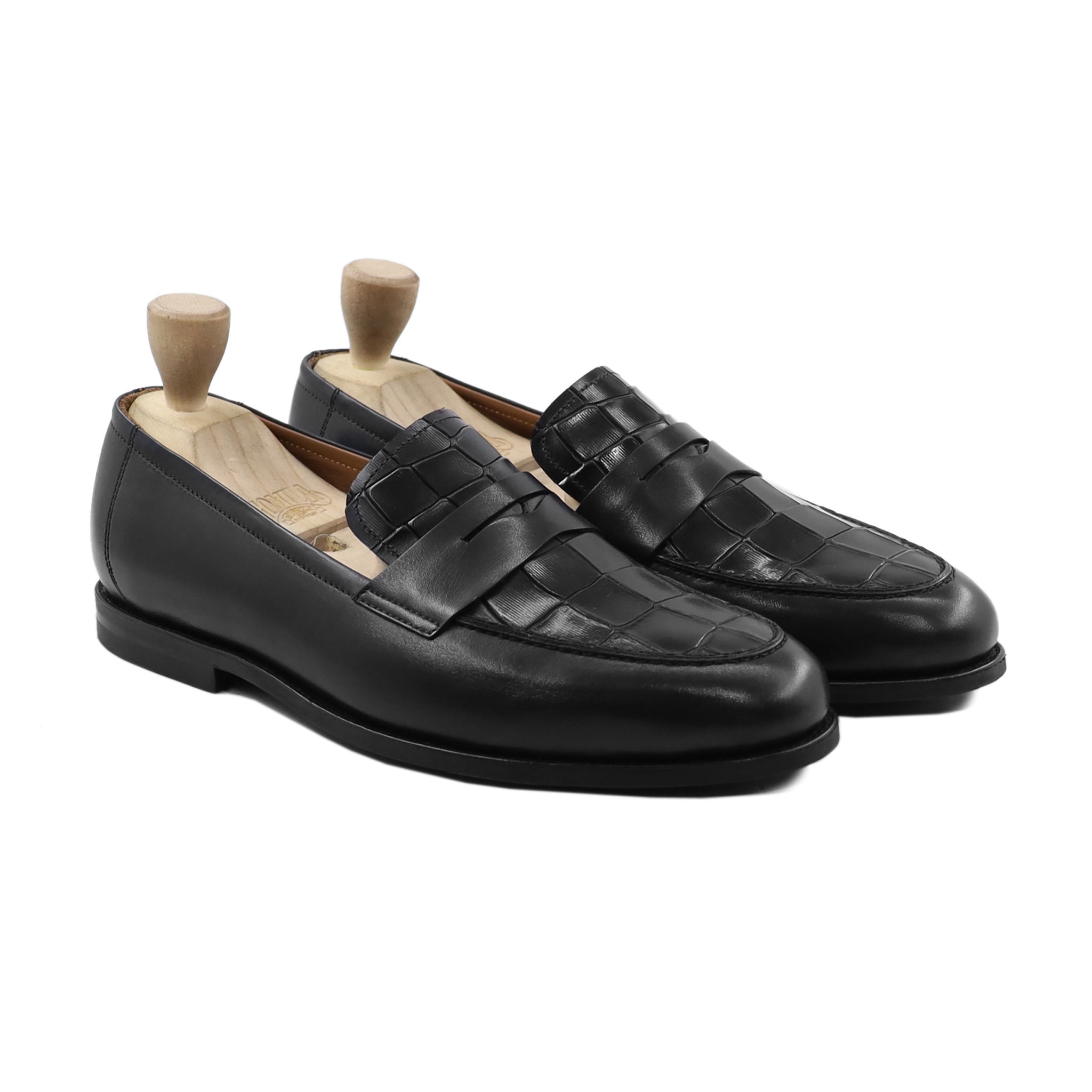 Deyoshi - Men's Black Calf Leather Loafer