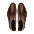 Heren - Men's Dark Brown Calf Leather Chelsea Boot