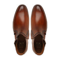 Zotte - Men's Brown Patina Calf Leather Jodhpur