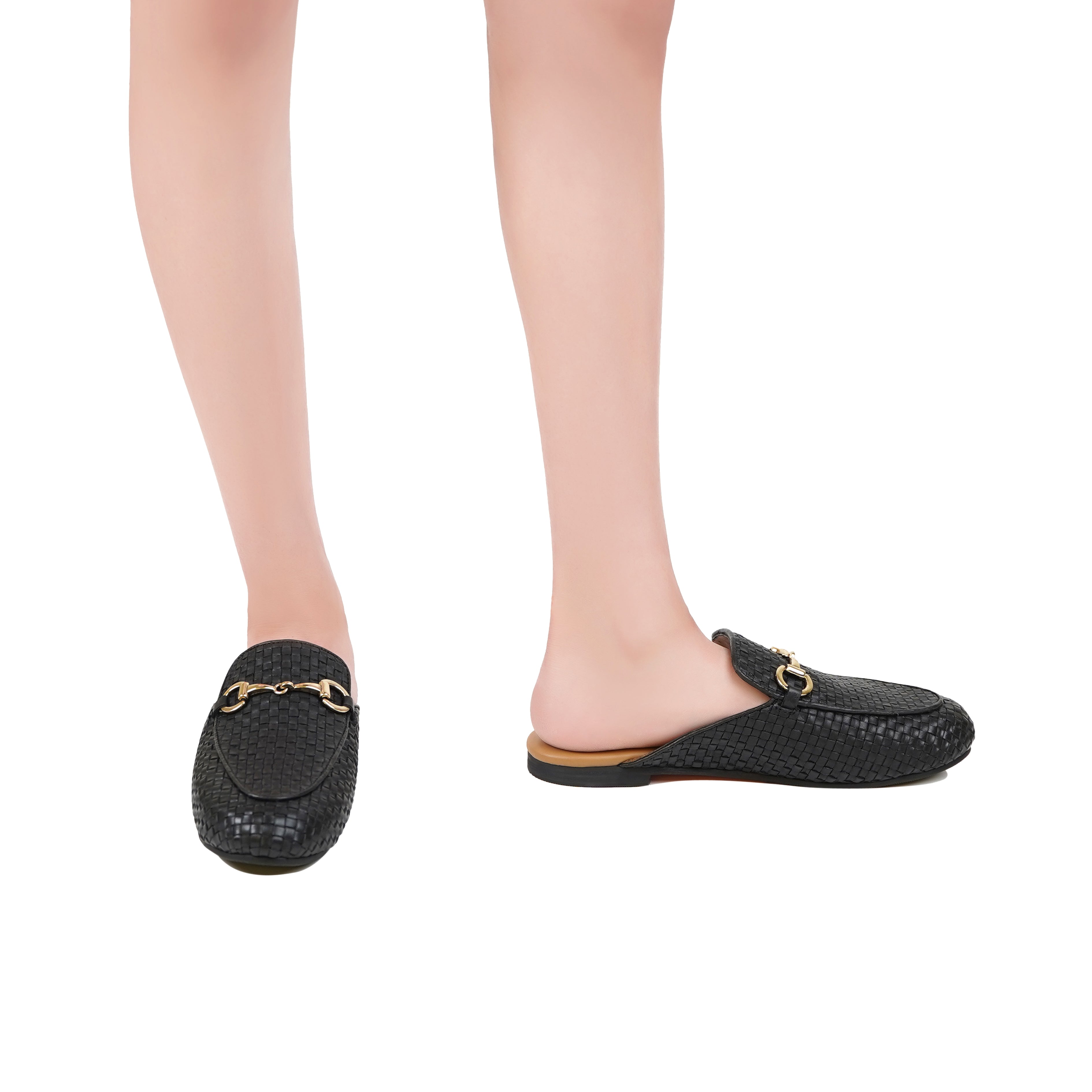 Chloe - Women's Black Slipper