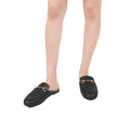 Chloe - Women's Black Slipper