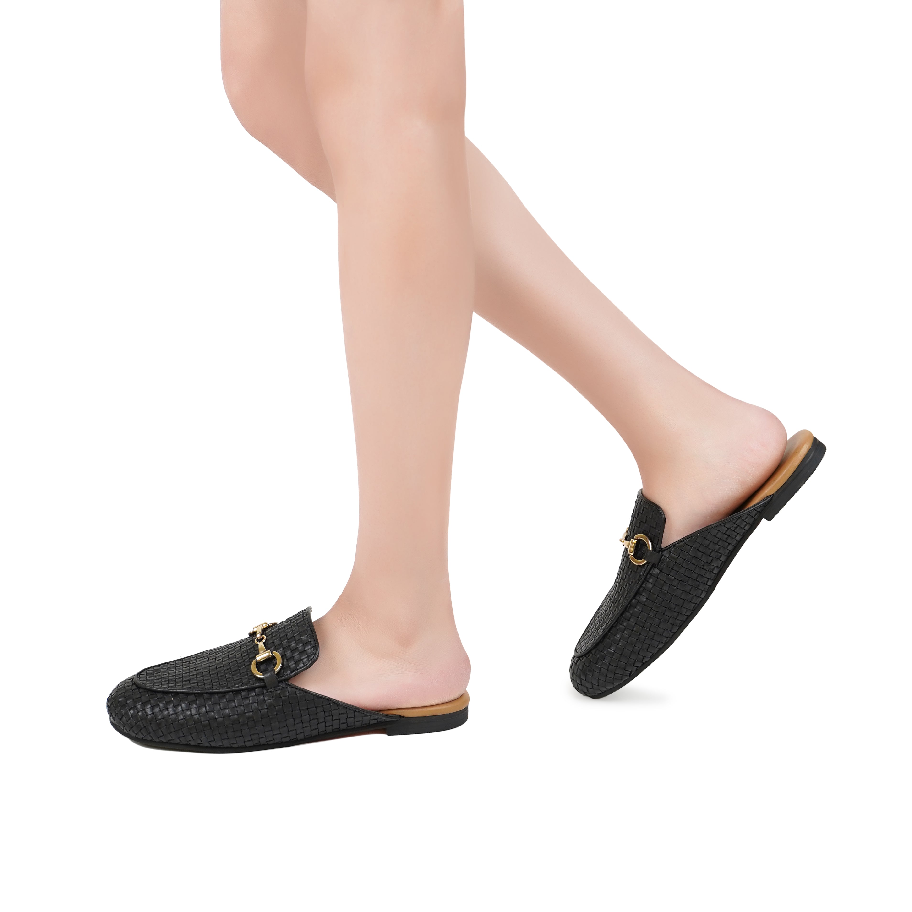 Chloe - Women's Black Slipper