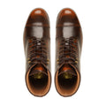 Messolonghi - Men's Burnished Brown Box Leather High Shine Boot