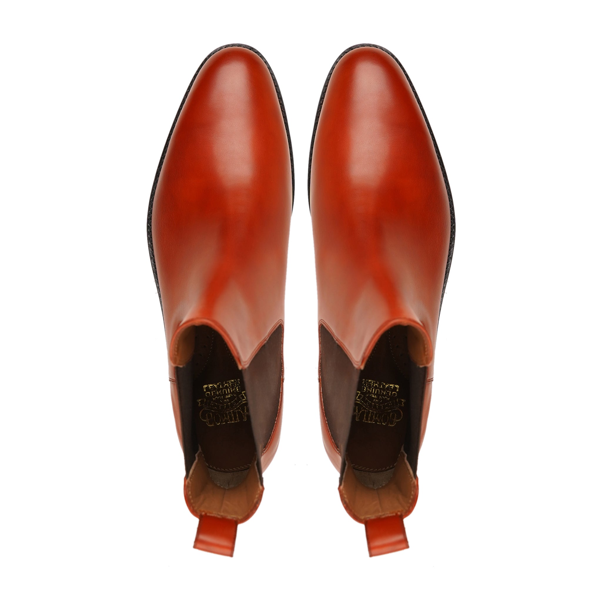 Vulcanesti - Men's Tan Calf Leather Chelsea Boot