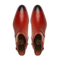 Cyrus - Men's Burnished Orange Tan Calf Leather Jodhpur Boot