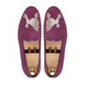Vejle - Men's Purple Kid Suede Loafer