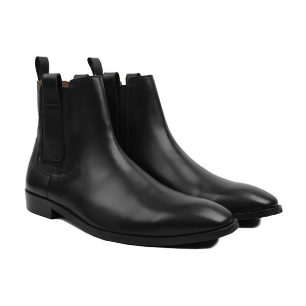 Bertrange - Men's Black Calf Leather Chelsea Boot