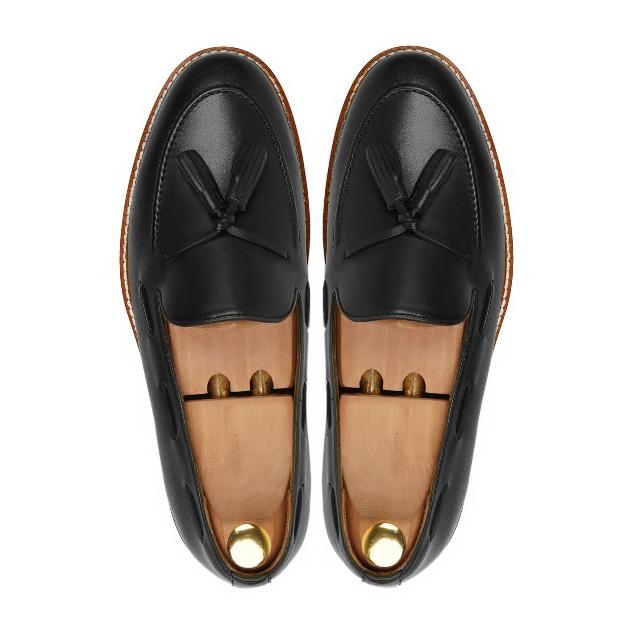 Davenport - Men's Black Calf Leather Loafer