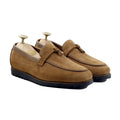 Dacia - Men's Camel Kid Suede Loafer