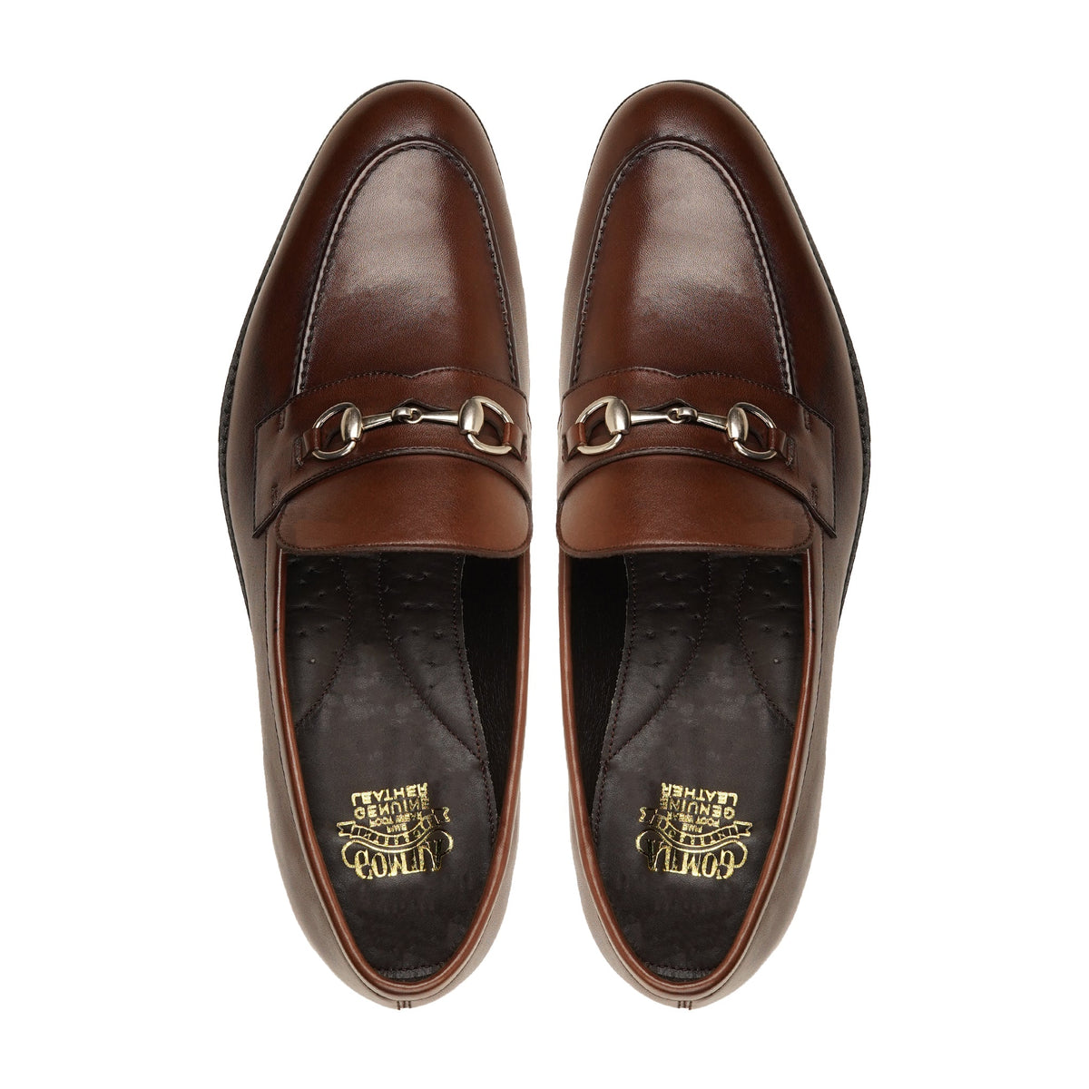 Aliko - Men's Brown Calf Leather Loafer