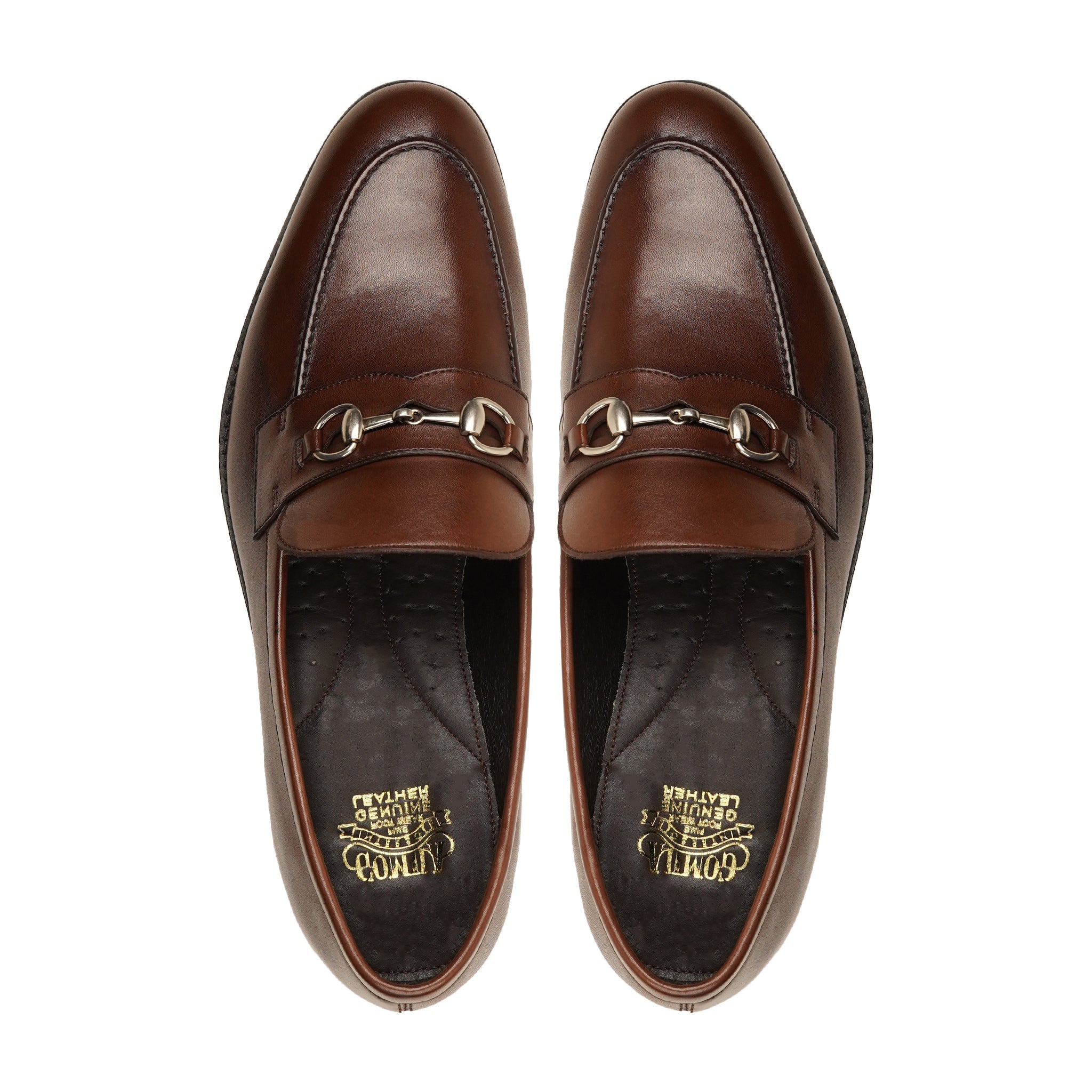 Aliko - Men's Brown Calf Leather Loafer