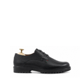 Demian - Men's Black Pebble Grain Derby Shoe