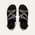 Diego - Men's Black Calf Leather Sandal