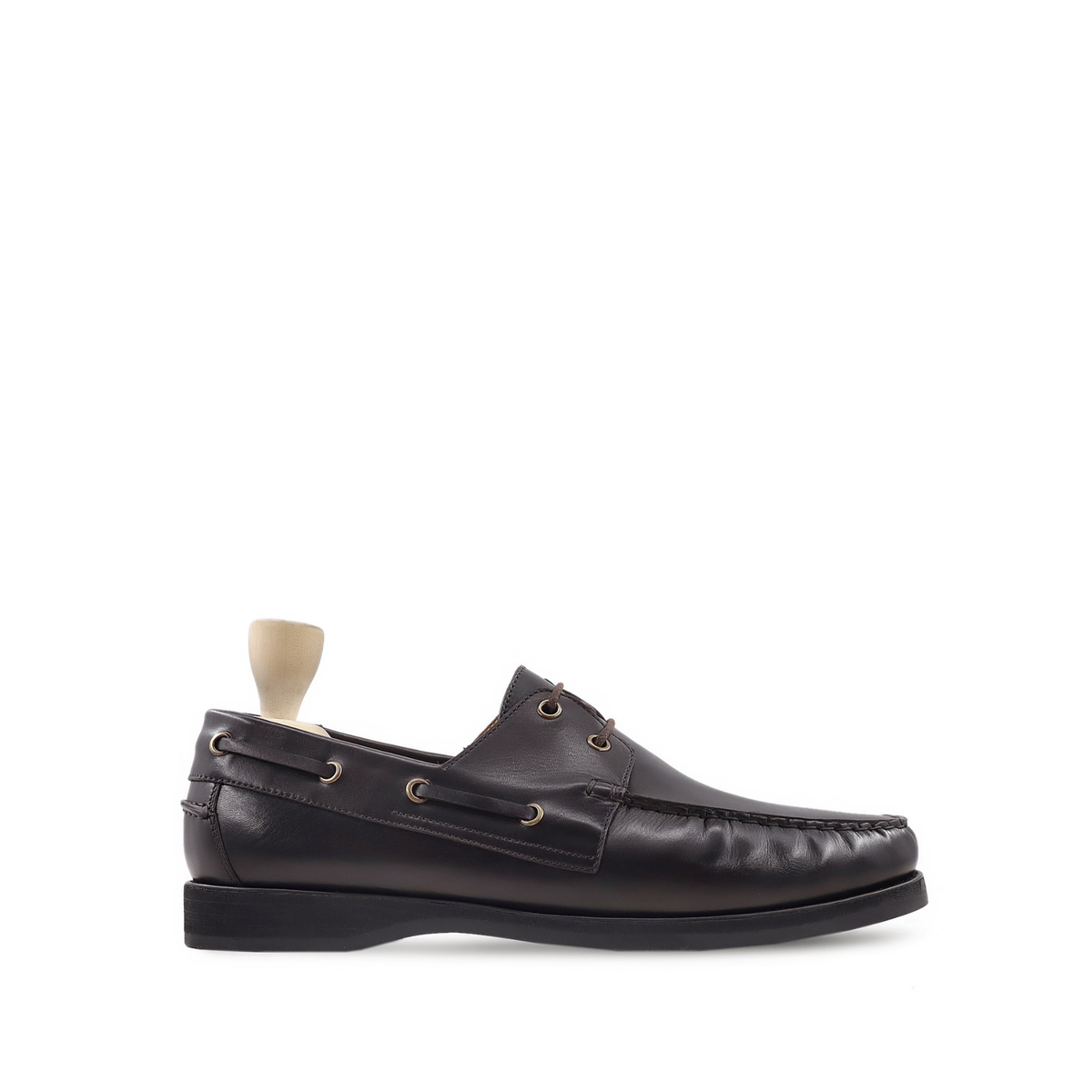 Dizo - Men's Dark Brown Calf Leather Derby Shoe