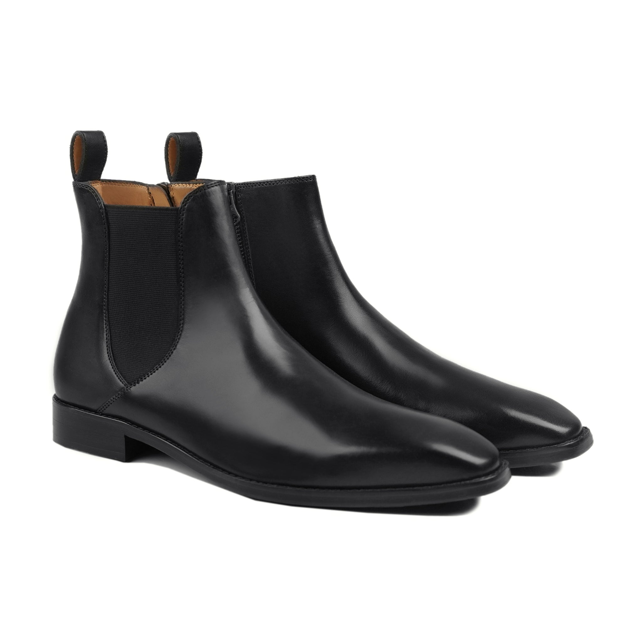 Dobrna - Men's Black Calf Leather Chelsea Boot