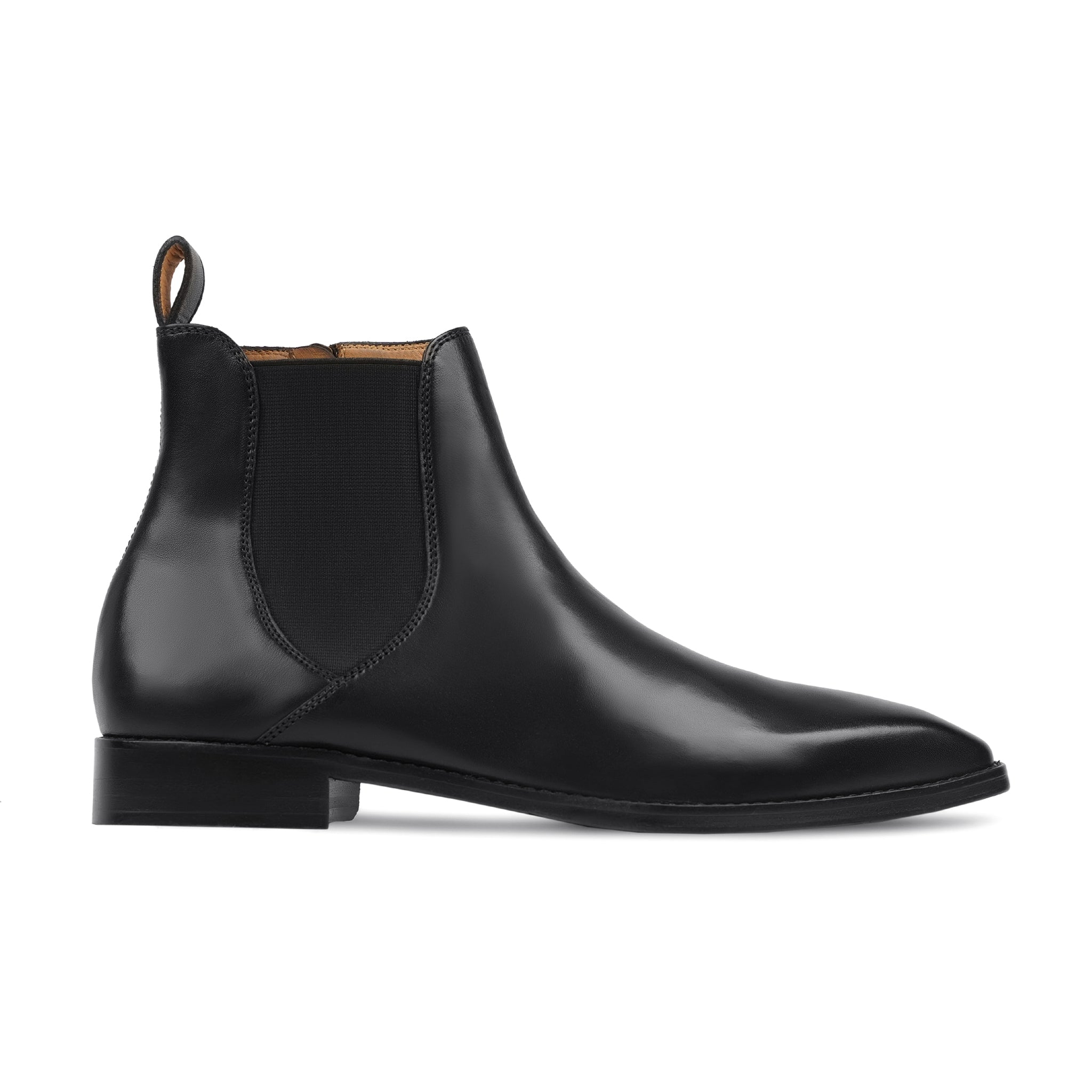 Dobrna - Men's Black Calf Leather Chelsea Boot