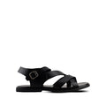 Elian - Men's Black Calf Leather Sandal