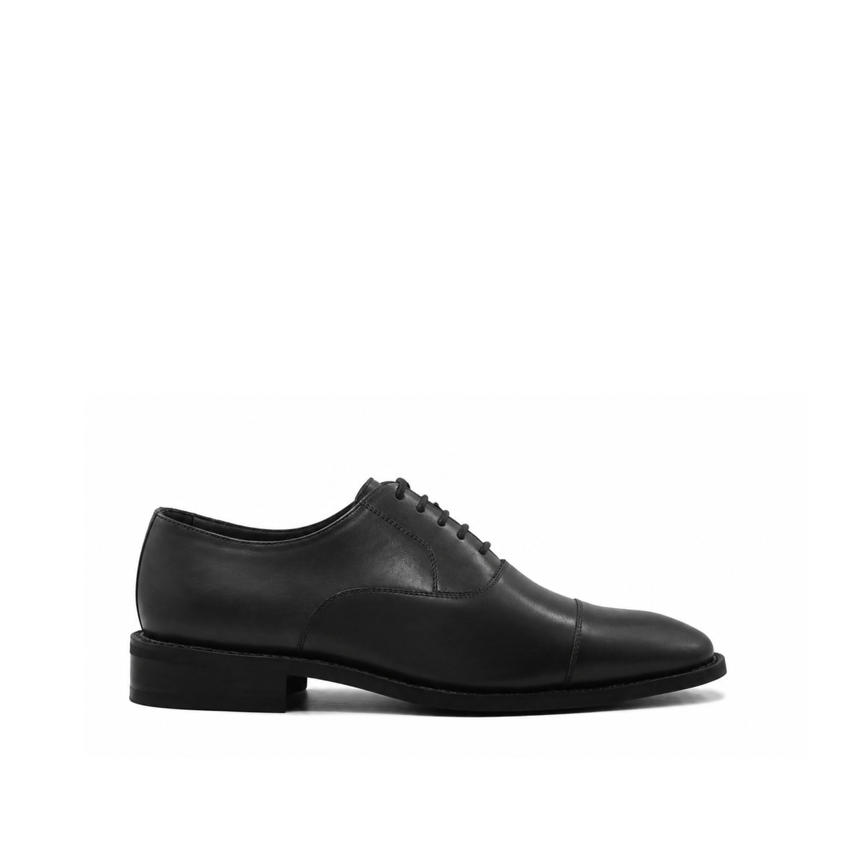 Ezio - Men's Black Calf Leather Oxford Shoe