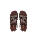 Diego - Men's Dark Brown Calf Leather Sandal