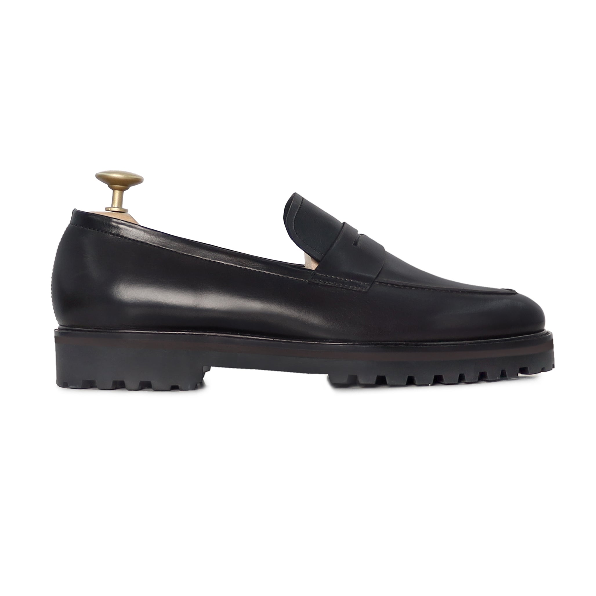 Fabinho - Men's Black Calf Leather Loafer