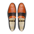 Florida - Men's Black and Tan Calf Leather Loafer