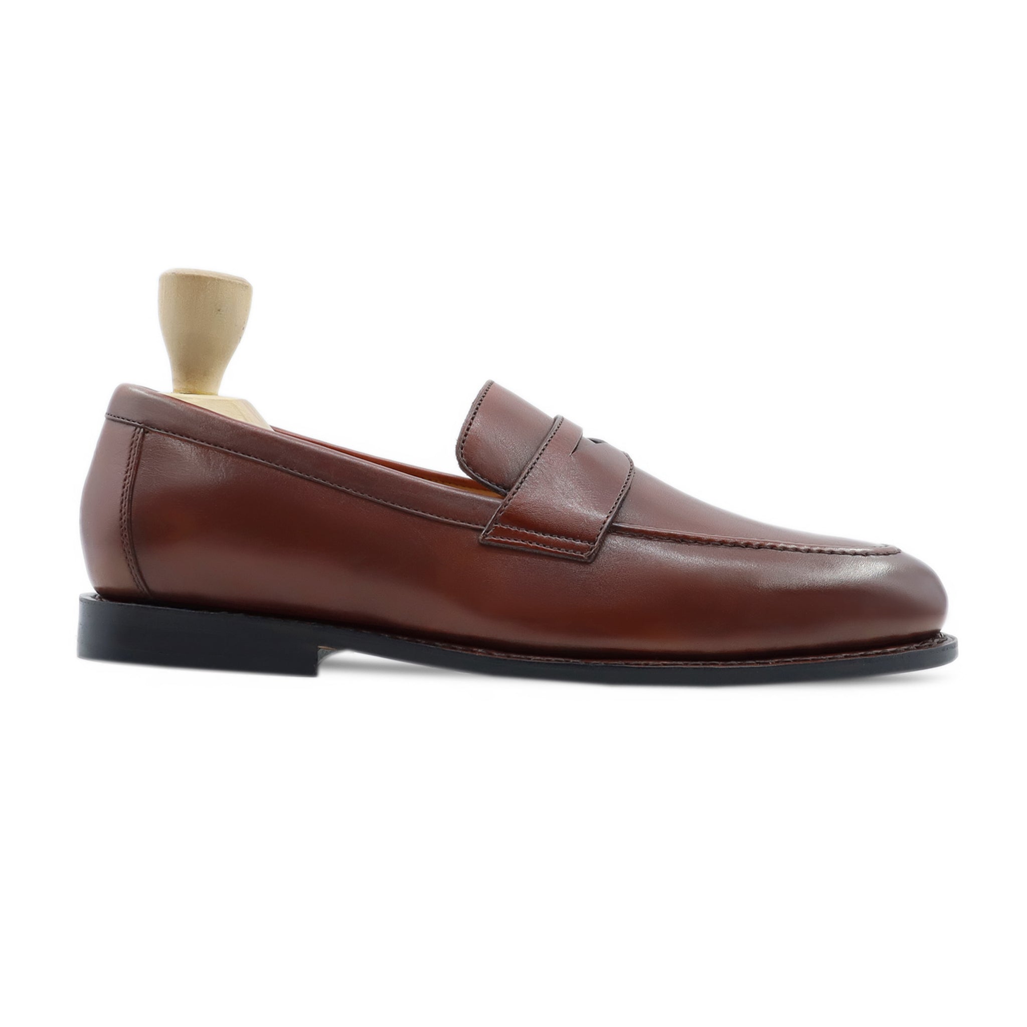 Gulkana - Men's Brown Calf Leather Loafer - Goodyear Welted