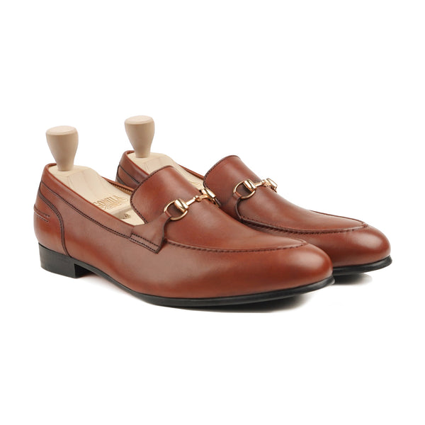 Granby - Men's Reddish Brown Calf Leather Loafer