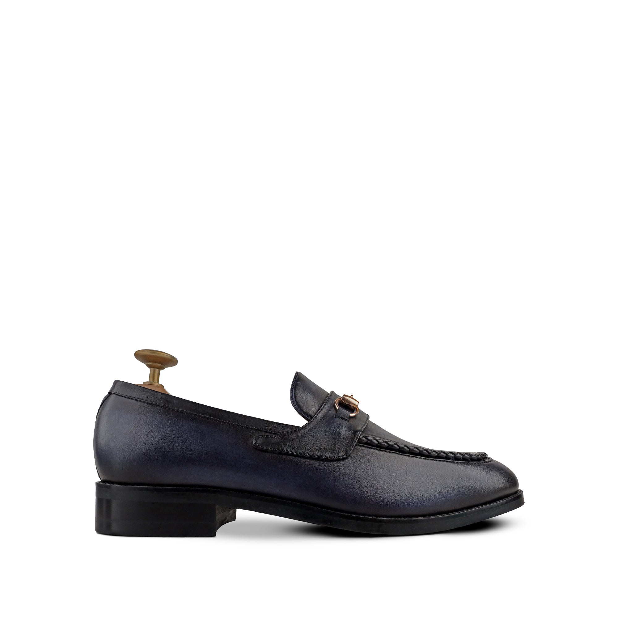 Eric - Men's Midnight Navy Calf Leather Loafer