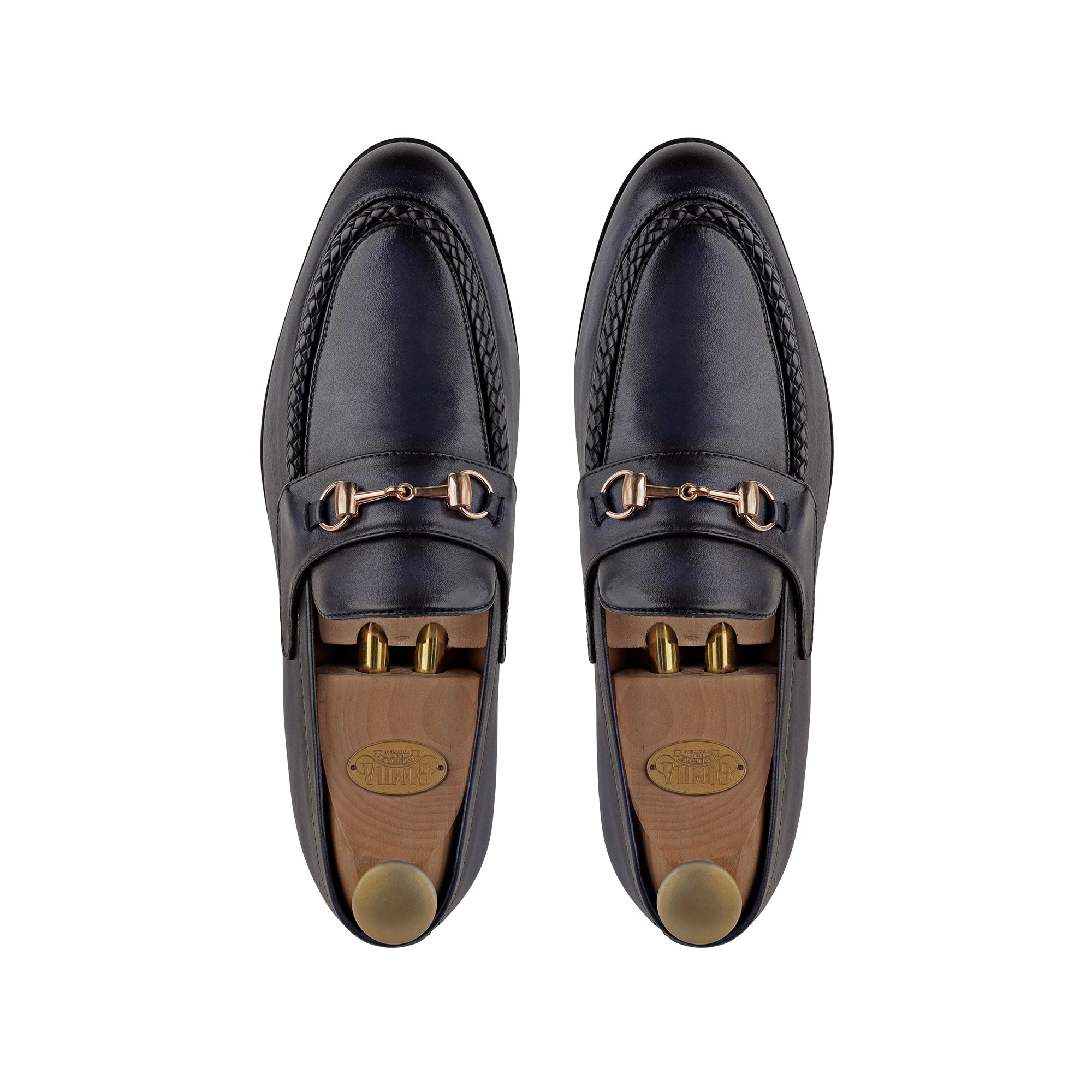 Eric - Men's Midnight Navy Calf Leather Loafer