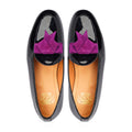Hoshiko - Men's Black Box Leather High Shine Loafer