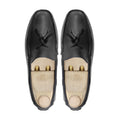 Iguazu - Men's Black Calf Leather Driver Shoe