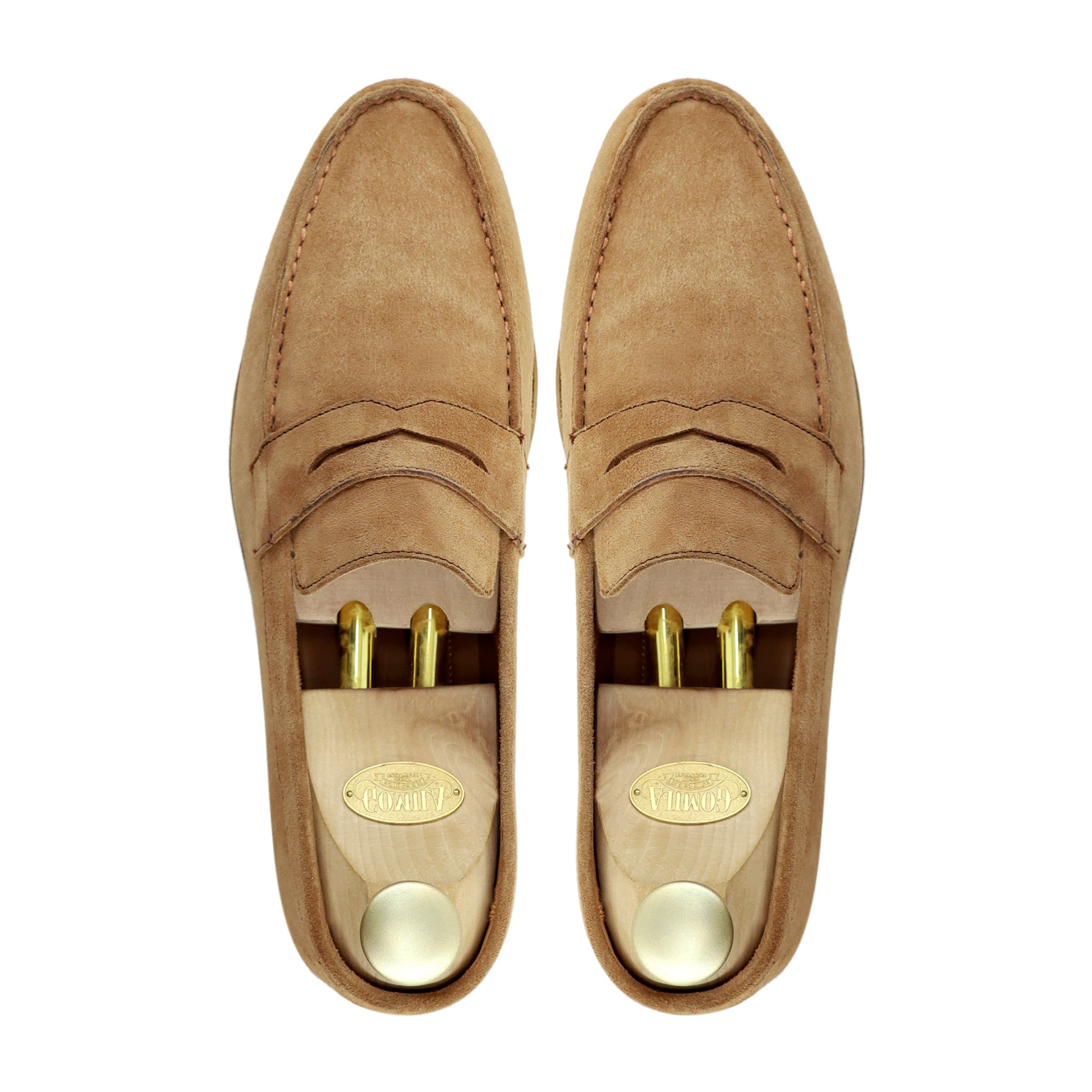 Cali - Men's Camel Kid Suede Loafer