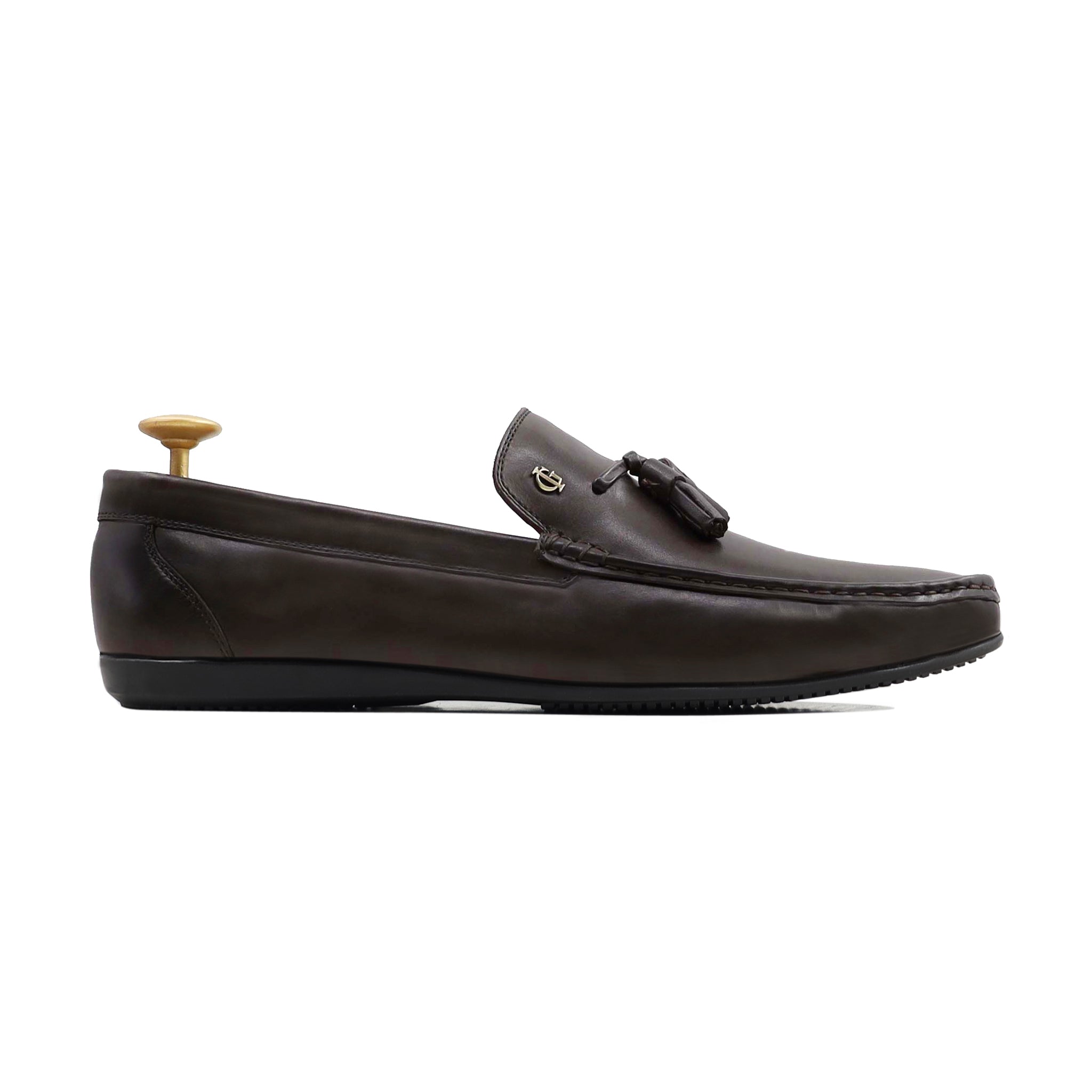 Eagan - Men's Dark Brown Calf Leather Loafer