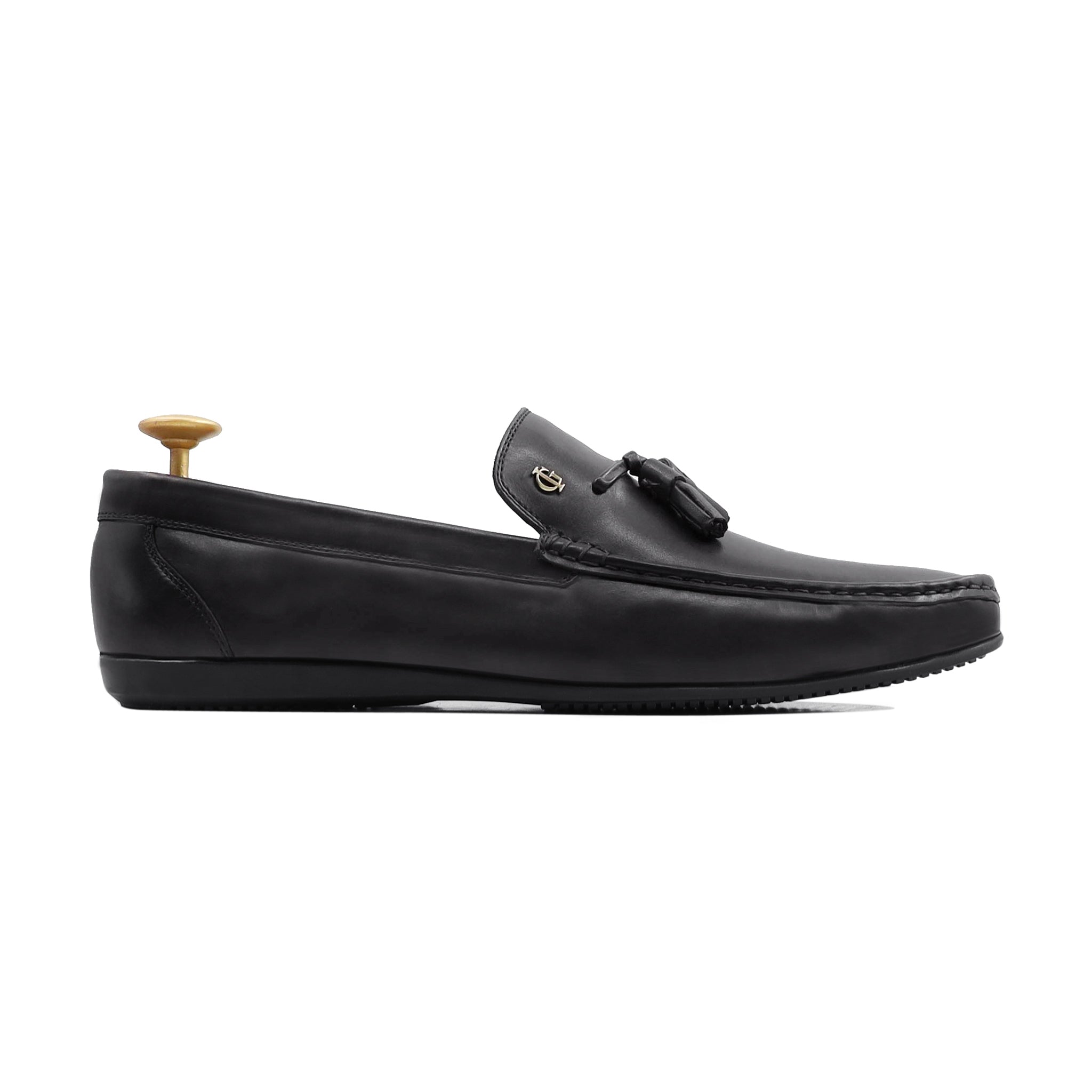 Eagan - Men's Black Calf Leather Loafer