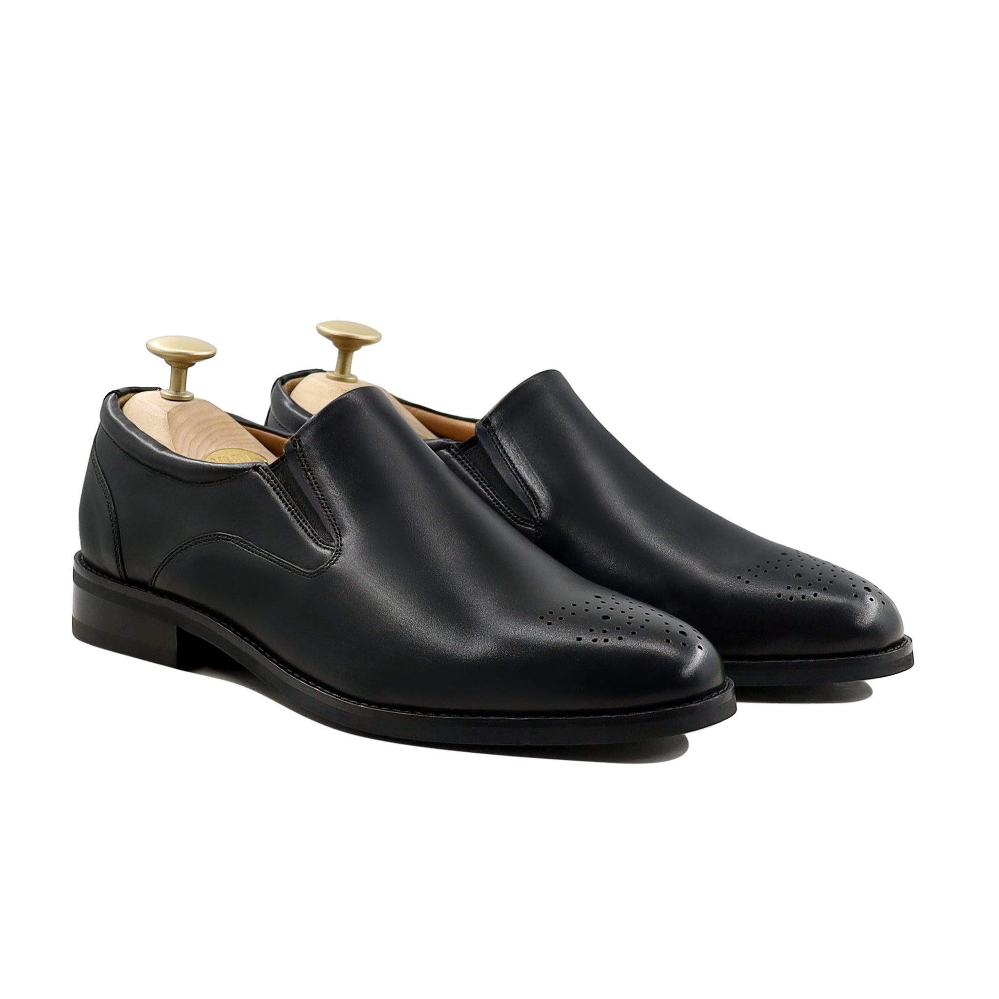 Makibi - Men's Black Calf Leather Loafer