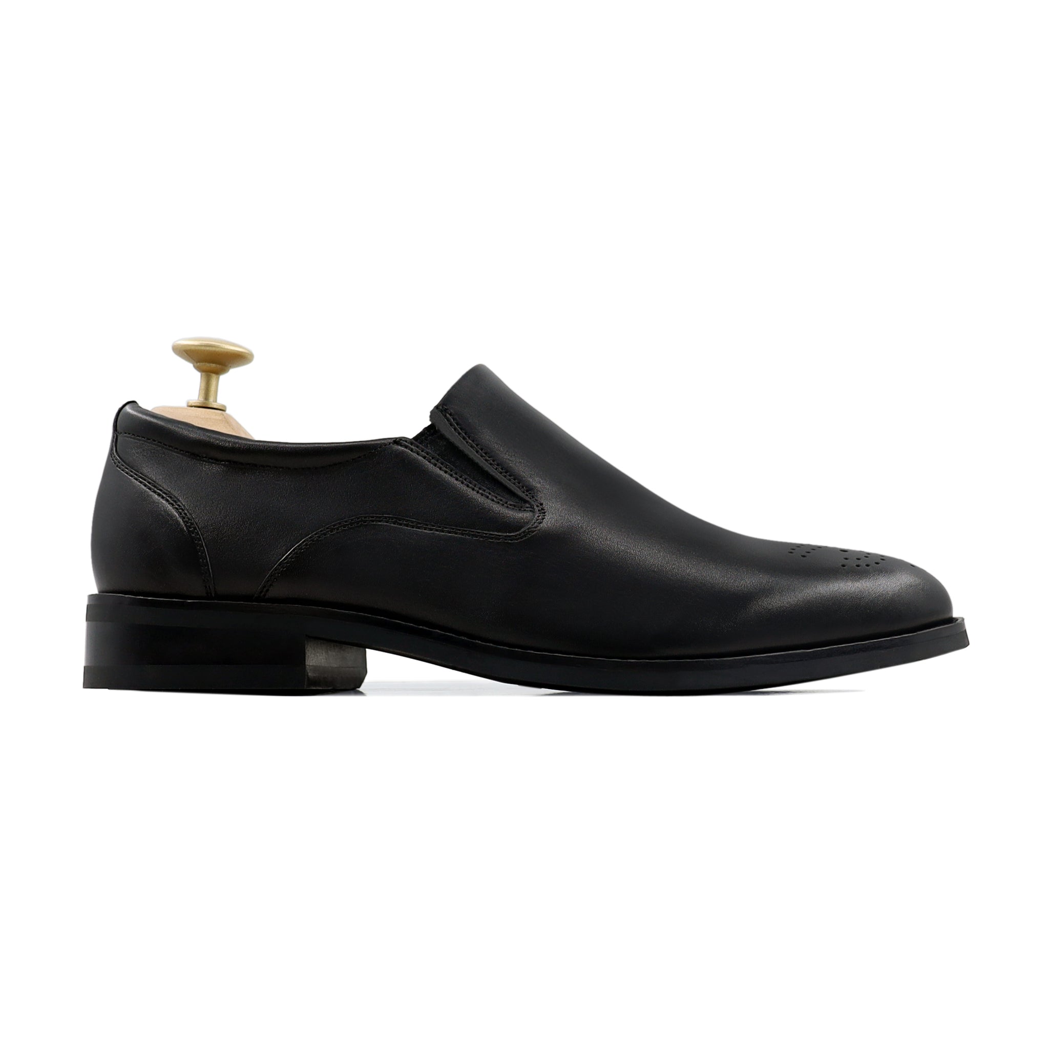 Makibi - Men's Black Calf Leather Loafer