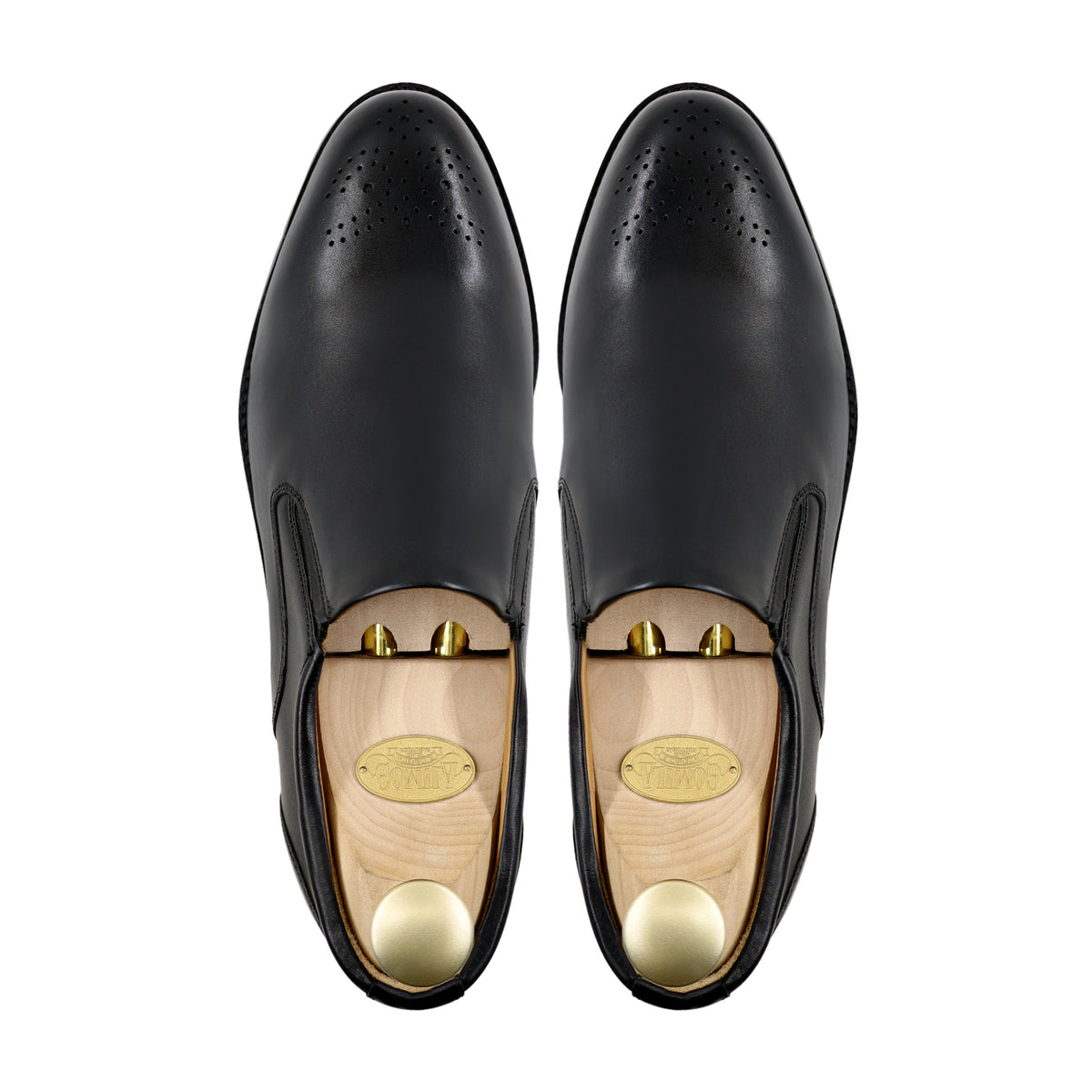 Makibi - Men's Black Calf Leather Loafer