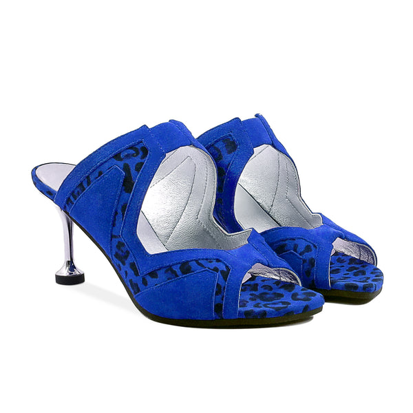 Isabella - Women's Blue Heels