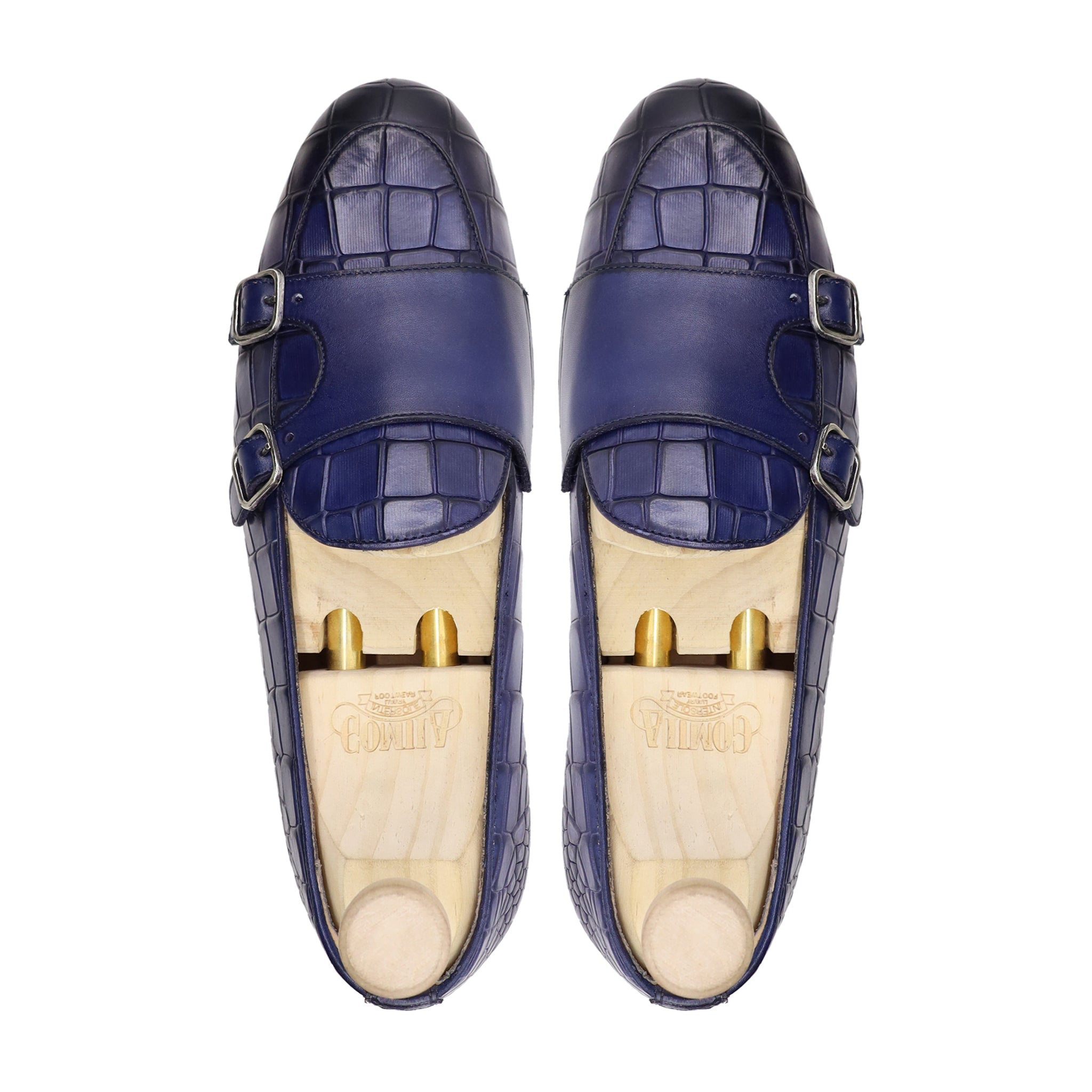 Medellin - Men's Blue Calf Leather Loafer