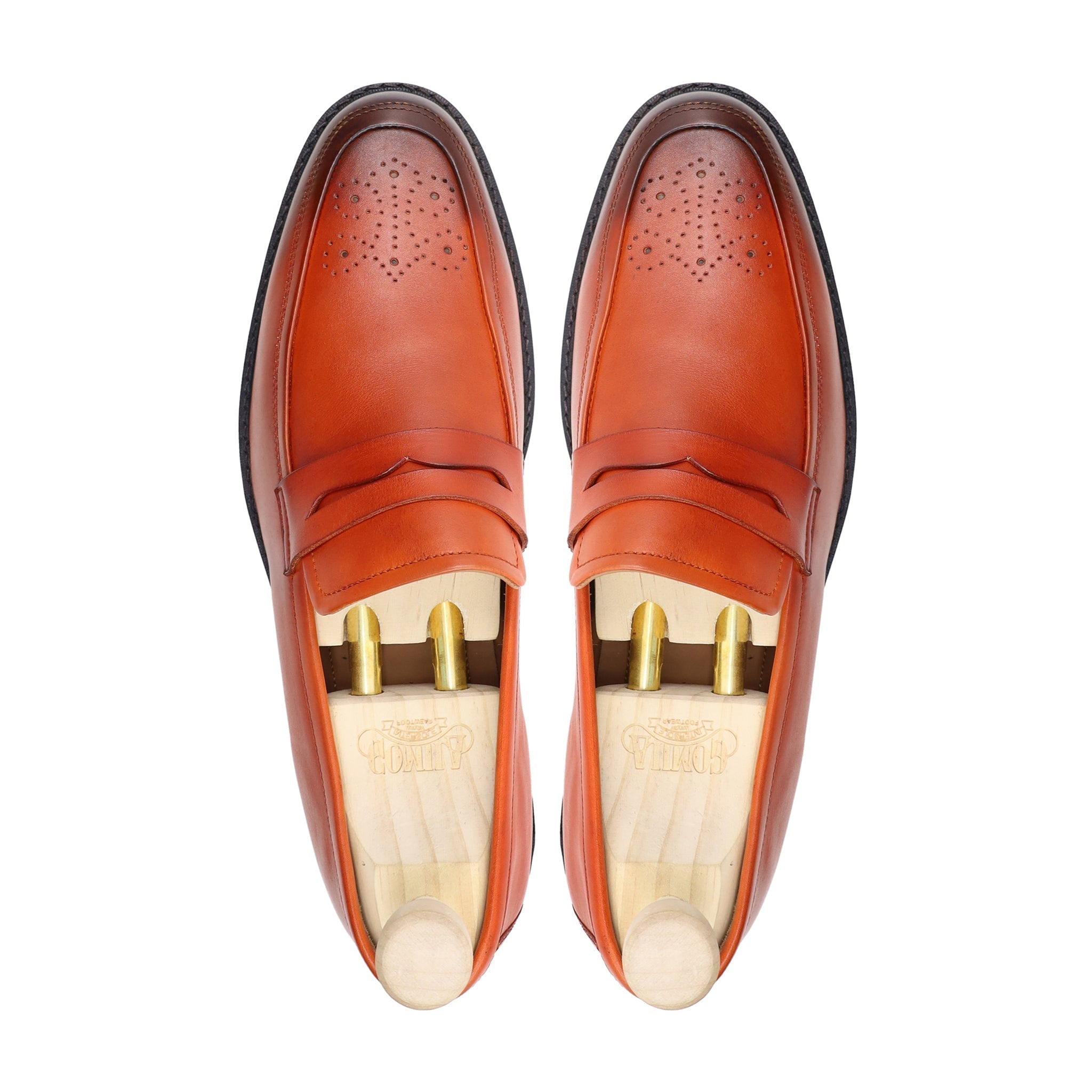 Oyamel - Men's Tan Calf Leather Loafer