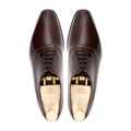 Phoenix - Men's Dark Brown Patent Leather Oxford Shoe