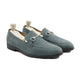 Colorado - Men's Charcoal Grey Kid Suede Loafer