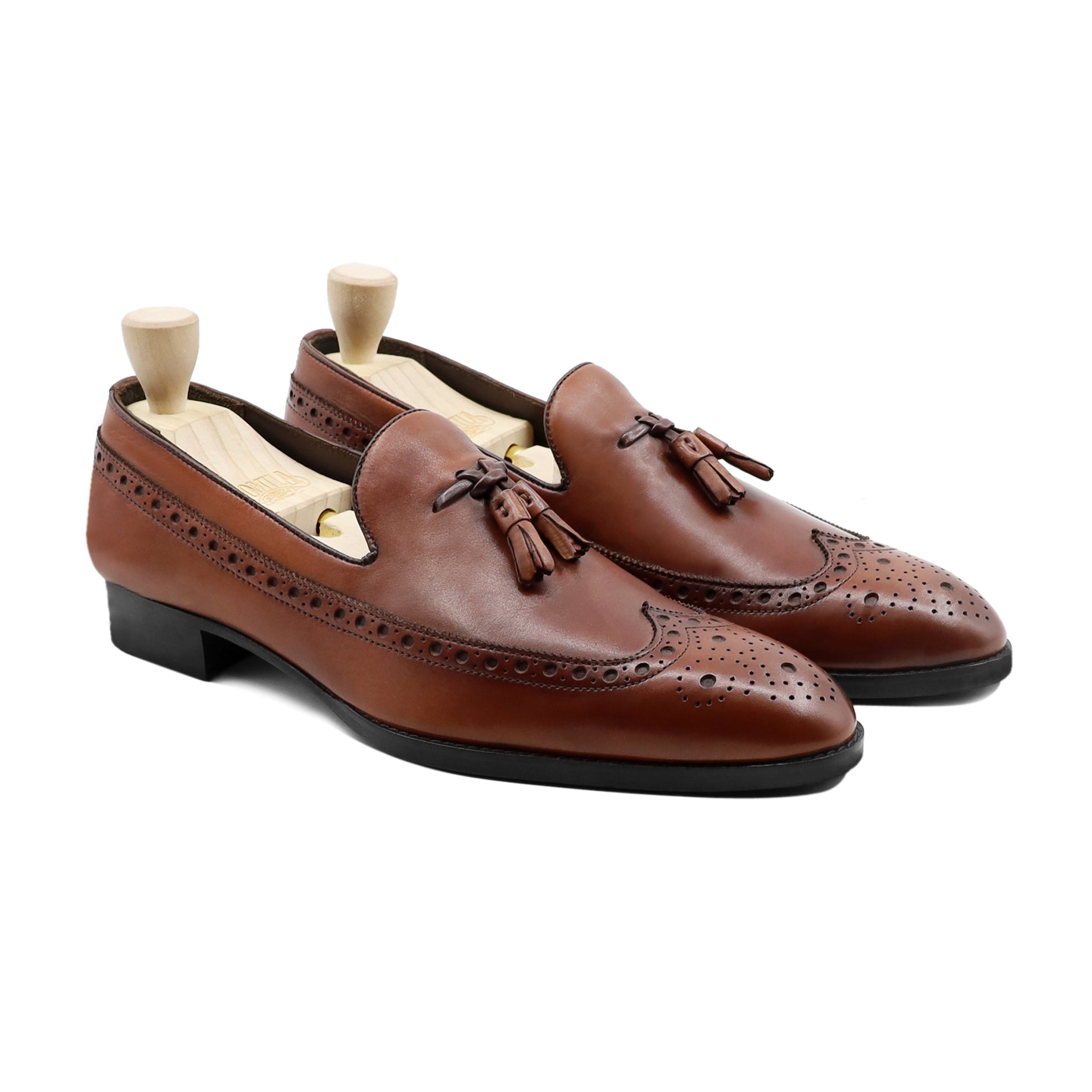 Madison - Men's Brown Calf Leather Loafer