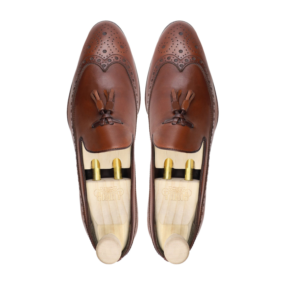 Madison - Men's Brown Calf Leather Loafer