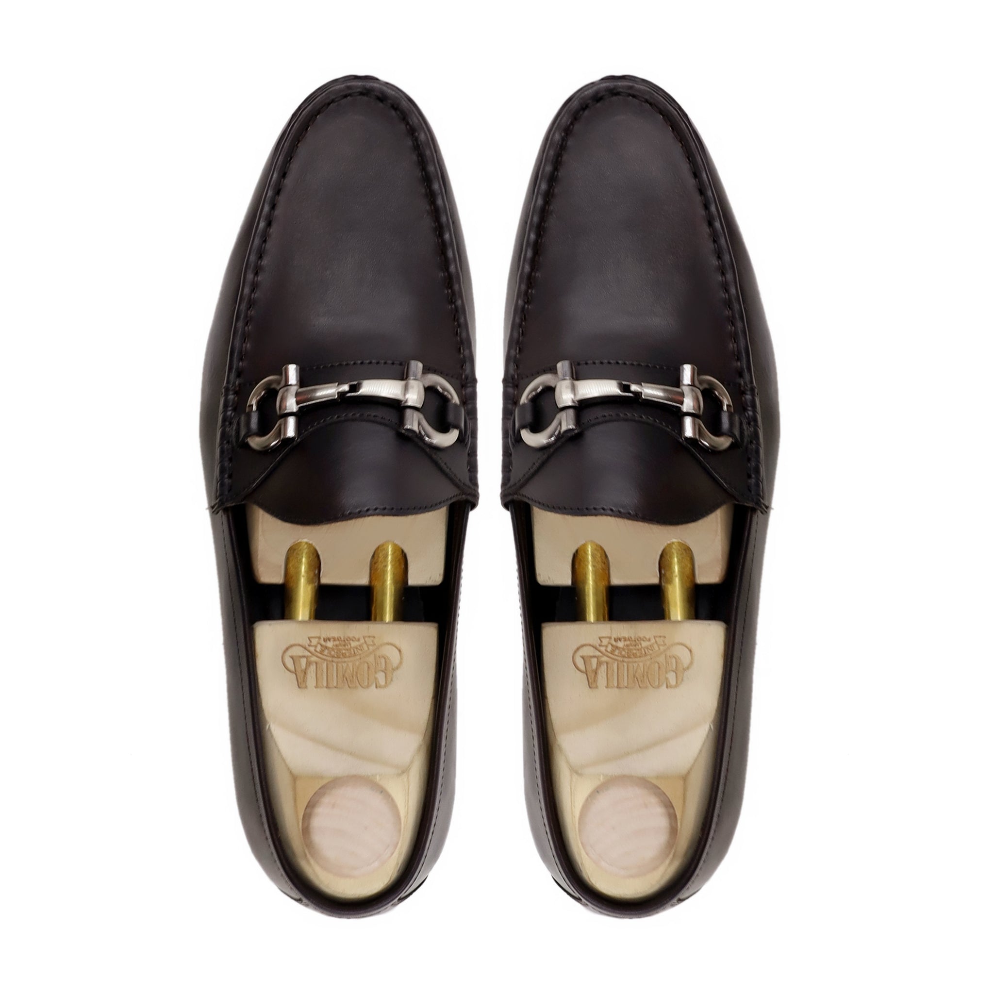 Aric - Men's Dark Brown Calf Leather Loafer