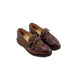 Arlie - Kid's Burnished Brown Calf Leather and Brown Kid Suede Loafer (5-12 Year's Old)
