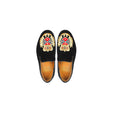 Rovio - Kid's Black Kid Suede Loafer (5-12 Year's Old)