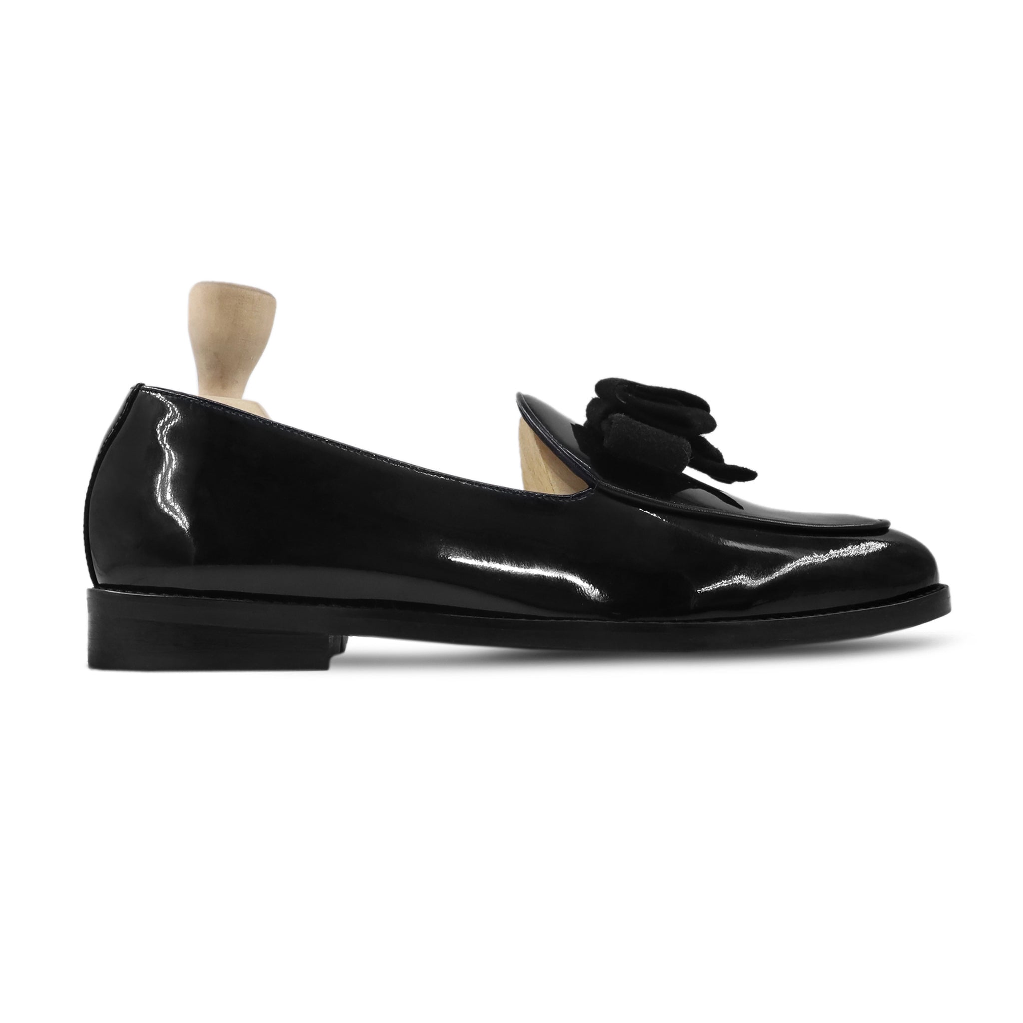 Krang - Men's Black Patent Leather Loafer